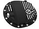 AFE Pro Series Rear Differential Cover with Machined Fins and 75w-90 Gear Oil; Black; AAM 9.5/9.76 (15-24 Yukon)