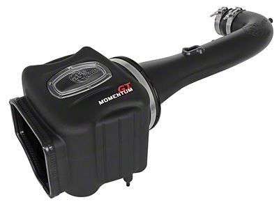 AFE Momentum GT Cold Air Intake with Pro DRY S Filter; Black (14-18 5.3L Sierra 1500)