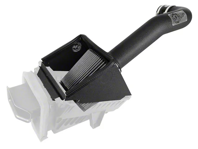 AFE Magnum FORCE Stage-2 Cold Air Intake with Pro DRY S Filter; Black (17-18 5.3L Silverado 1500)
