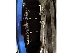 Bolt-On Winch Plate; Black