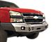 Affordable Offroad Modular Winch Front Bumper with Bull Bar; Bare Metal (03-06 Silverado 1500)