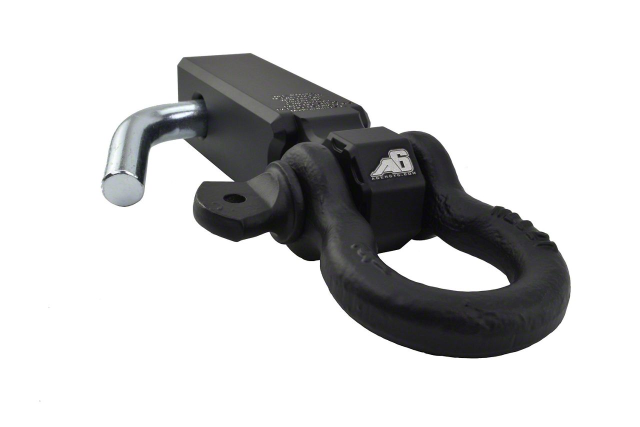 Agency 6 Universal AT 1.25-Inch Receiver Hitch Shackle Block Assembly ...