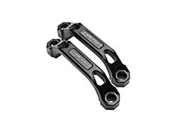 Agency 6 6-Inch Billet Grab Handles; Black (Universal; Some Adaptation May Be Required)