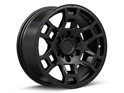 AGP Wheels Pro Matte Black 6-Lug Wheel; 17x8; 5mm Offset (07-14 Tahoe)