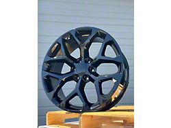 AGP Wheels 101 Gloss Black 6-Lug Wheel; 22x9; 24mm Offset (07-14 Yukon)