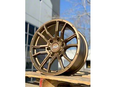 AGP Wheels 306 Bronze 6-Lug Wheel; 17x8; 5mm Offset (14-18 Silverado 1500)