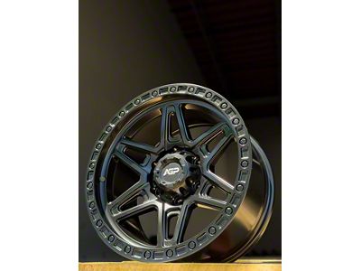 AGP Wheels 307 Matte Black 6-Lug Wheel; 17x9; 0mm Offset (15-20 F-150)