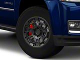 Pro22 Matte Black 6-Lug Wheel; 17x8; 5mm Offset (15-20 Yukon)