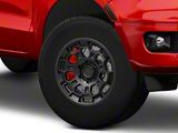 Pro22 Matte Black 6-Lug Wheel; 17x8; 5mm Offset (19-23 Ranger)