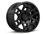 Pro Matte Black 6-Lug Wheel; 17x8; 5mm Offset (99-06 Silverado 1500)