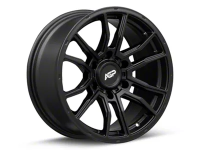 AGP Wheels 306 Matte Black 6-Lug Wheel; 17x8; 5mm Offset (23-25 Colorado)