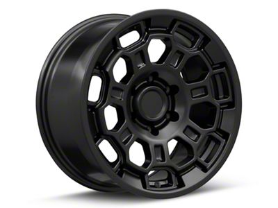AGP Wheels Pro22 Matte Black 6-Lug Wheel; 17x8; 5mm Offset (23-25 Colorado)