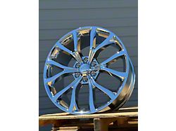 AGP Wheels 125 Chrome 6-Lug Wheel; 22x9.5; 40mm Offset (21-25 F-150)