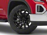 AGP Wheels 106 Gloss Black 6-Lug Wheel; 22x9; 28mm Offset (19-26 Sierra 1500)