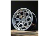 Pro22 Hyper Black 6-Lug Wheel; 17x8; 5mm Offset (19-26 Silverado 1500)