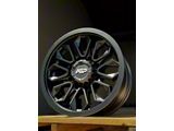 AGP Wheels 304 Matte Black 8-Lug Wheel; 20x9; 0mm Offset (07-10 Silverado 2500 HD)
