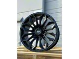 AGP Wheels 304 Matte Black 6-Lug Wheel; 20x9; 0mm Offset (21-25 Tahoe)