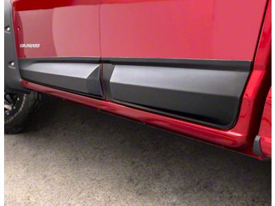 Air Design Door Rocker Panels; Satin Black (15-22 Colorado)