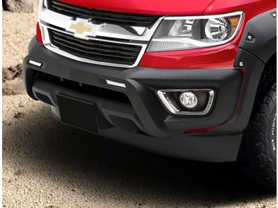 Air Design Front Bumper Guard with DRL; Satin Black (15-22 Colorado, Excluding ZR2)