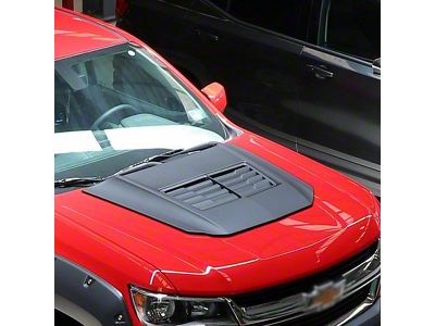 Air Design Hood Scoop; Satin Black (15-22 Colorado, Excluding ZR2)