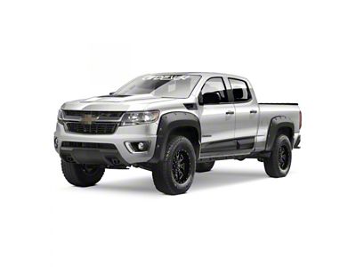 Air Design Super Bolt Fender Flares; Satin Black (15-22 Colorado w/ 6-Foot Long Box)