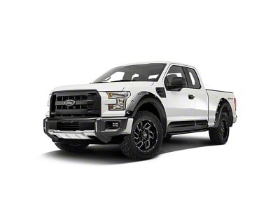 Air Design Dakar Style Off-Road Styling Kit with Fender Vents; Satin Black (15-17 F-150 SuperCab, Excluding Raptor)