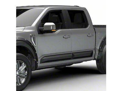Air Design Door Rocker Panels; Unpainted (21-25 F-150 SuperCrew)