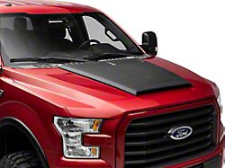 Air Design Hood Scoop; Satin Black (15-20 F-150, Excluding Raptor)