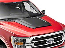 Air Design Hood Scoop; Satin Black (21-25 F-150, Excluding Raptor & Tremor)