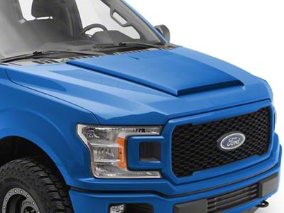 Air Design Hood Scoop; Unpainted (15-20 F-150, Excluding Raptor)