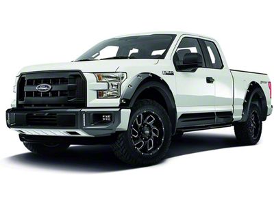 Air Design OE Style Off-Road Styling Kit; Satin Black (15-17 F-150 SuperCab, Excluding Raptor)