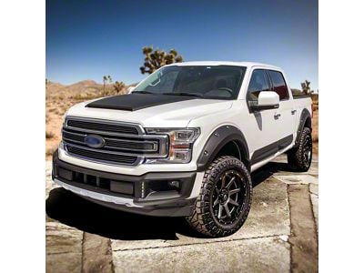 Air Design Off-Road Styling Kit with Fender Vents; Satin Black (18-20 F-150 SuperCrew, Excluding Raptor)