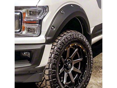 Air Design Super Bolt Fender Flares; Satin Black (18-20 F-150, Excluding Raptor)