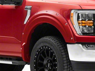 Air Design Super Bolt Fender Flares; Unpainted (21-25 F-150, Excluding Raptor)