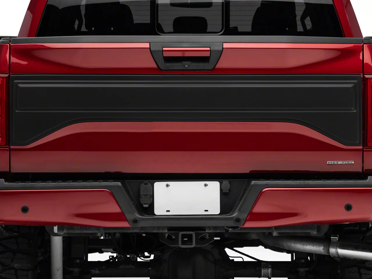 Air Design F150 Tailgate Applique; Satin Black FO20A32SB (1517 F150