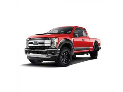 Air Design Off-Road Styling Kit; Satin Black (17-19 F-250 Super Duty SuperCab)