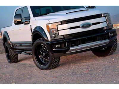 Air Design Off-Road Styling Kit; Satin Black (17-19 F-250 Super Duty SuperCrew)