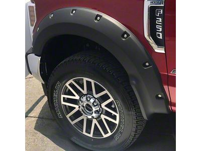 Air Design Super Bolt Fender Flares; Unpainted (17-22 F-250 Super Duty)