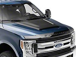 Air Design Hood Scoop; Satin Black (17-22 F-350 Super Duty)