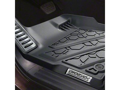 Air Design Soft Touch Front and Rear Floor Liners; Black (17-22 F-350 Super Duty SuperCrew)
