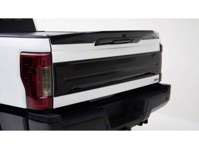 Air Design Tailgate Applique; Unpainted (17-19 F-350 Super Duty w/o Tailgate Applique)