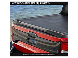 Air Design Tailgate Spoiler; Satin Black (22-26 Maverick)