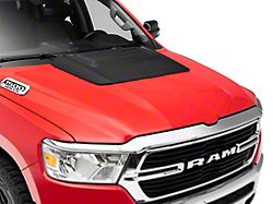 Air Design Hood Scoop; Satin Black (19-24 RAM 1500, Excluding Rebel & TRX)