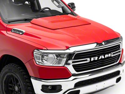 Air Design Hood Scoop; Unpainted (19-25 RAM 1500, Excluding Rebel, RHO & TRX)