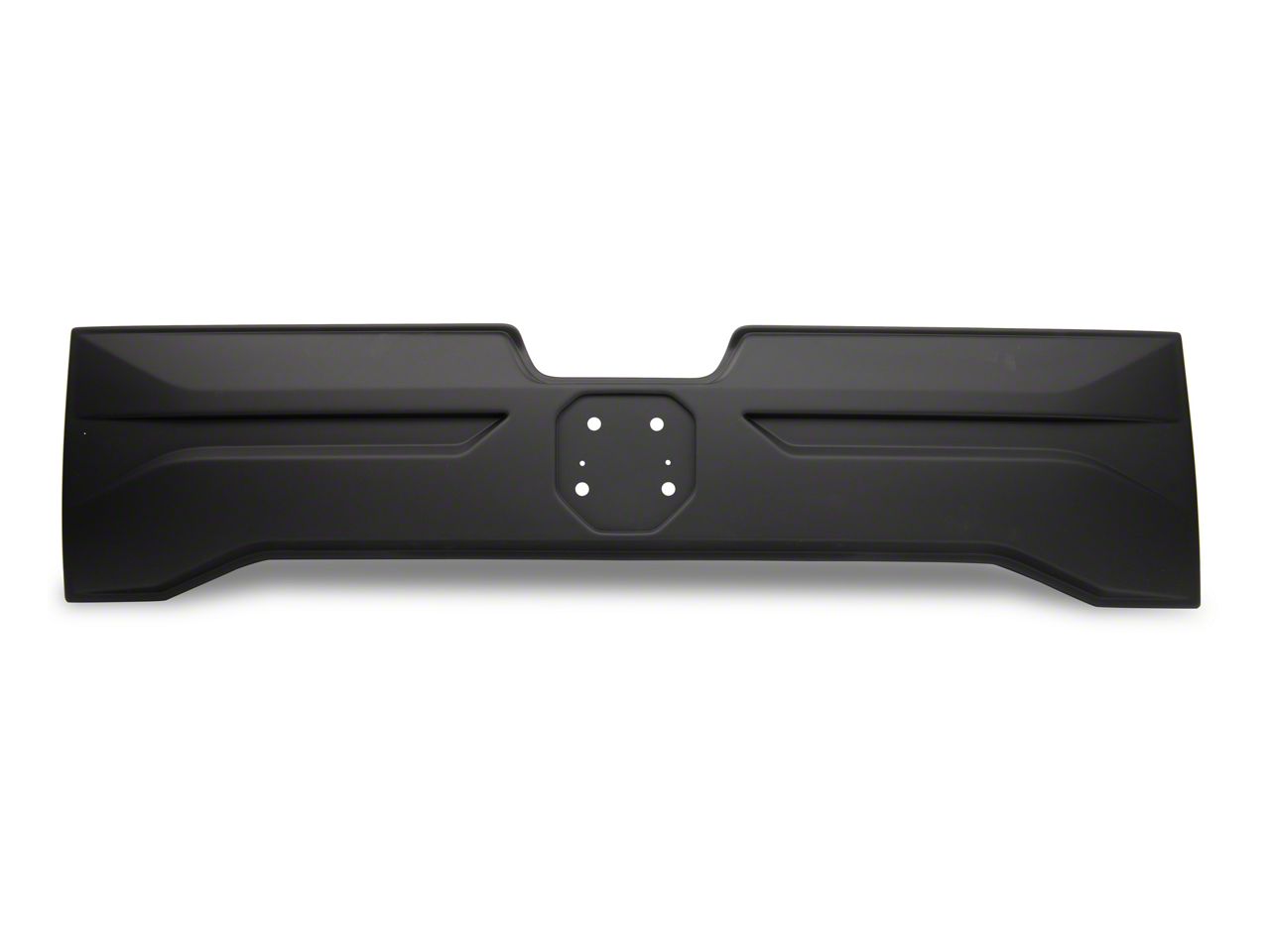 Air Design RAM 1500 Tailgate Applique; Satin Black CH07A17 (1924 RAM