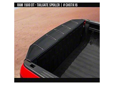 Air Design Tailgate Spoiler; Unpainted (19-26 RAM 1500)