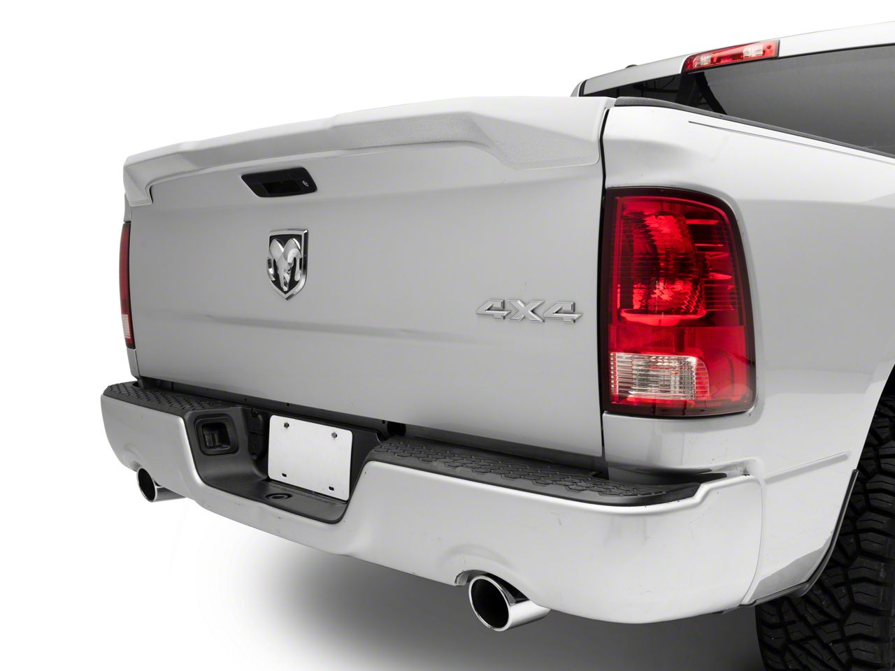 2013-2018 Dodge RAM 1500 Rear Roof Matte Black Truck Spoiler Wing