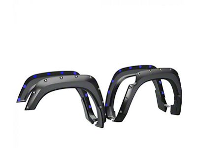 Air Design Super Bolt Fender Flares; Satin Black (19-24 RAM 2500)