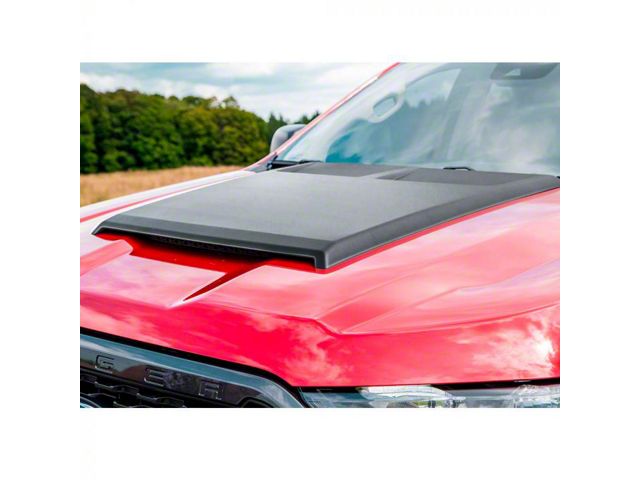 Air Design Ranger Hood Scoop; Satin Black FO26A14 (19-23 Ranger) - Free ...