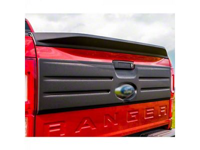 Air Design Tailgate Applique; Satin Black (19-23 Ranger)